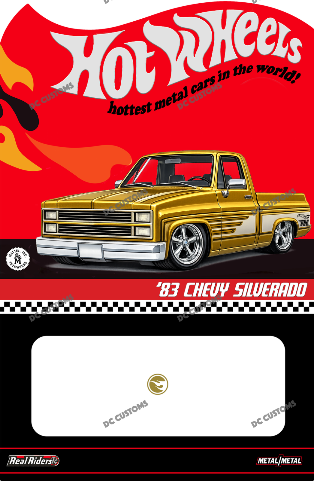 CUSTOM CARD FOR HW GOLD STH 83 SILVERADO